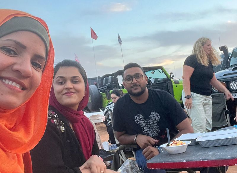 The annual 'Iftar Bowl' event fosters a sense of community among off-roaders.