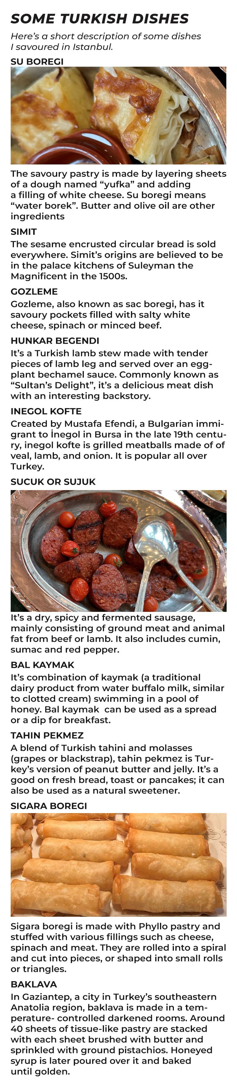 Turkish dishes Box