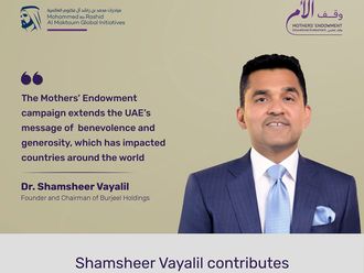 Dr Shamsheer contributes Dh1m to Mothers’ Endowment