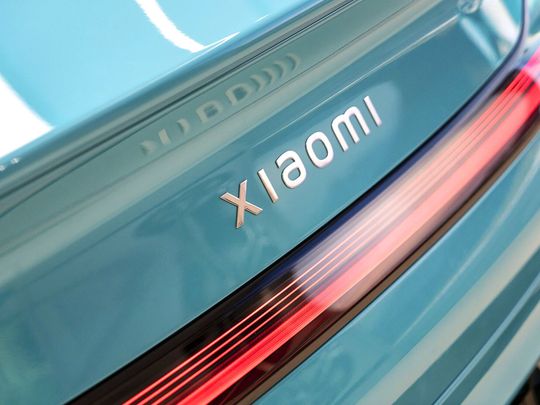 STOCK Xiaomi SU7 EV electric vehicle