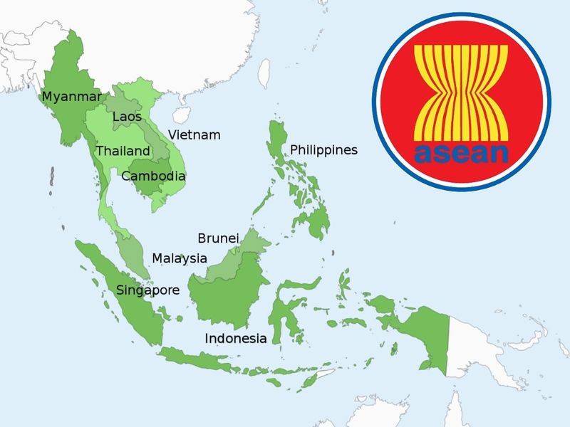 ASEAN Map Logo