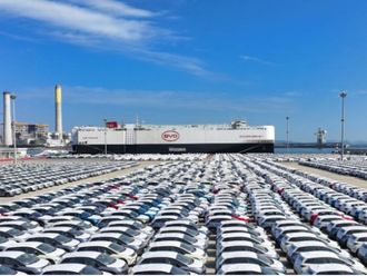 EV export boom fuels surge in demand for car carrier