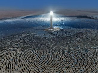 Dewa Concentrated Solar Power (CSP) tower-1712904073921
