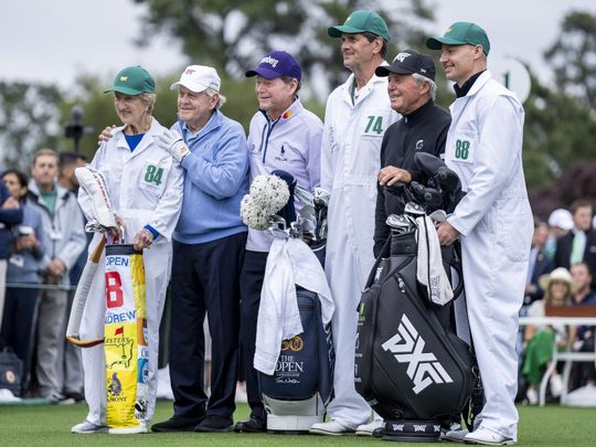 Jack Nicklaus, Tom Watson and Gary Player have won a combined 11 Green Jackets
