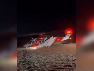 Emirati airlifted after his car overturned in desert