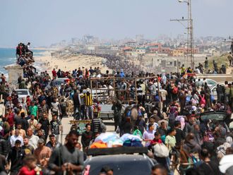 Gazans flood road north after ‘open checkpoint’ rumour
