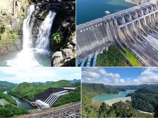 Some of the dams in the Philippines