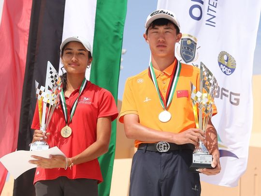Gupta and Jing were crowned overall champions