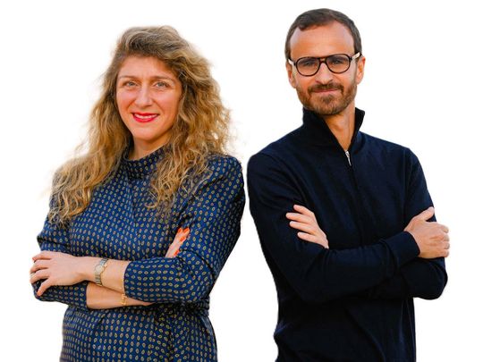 Lara Varjabedian (left), Co-Founder and Jonathan L. Hasson, Co-Founder and CEO 