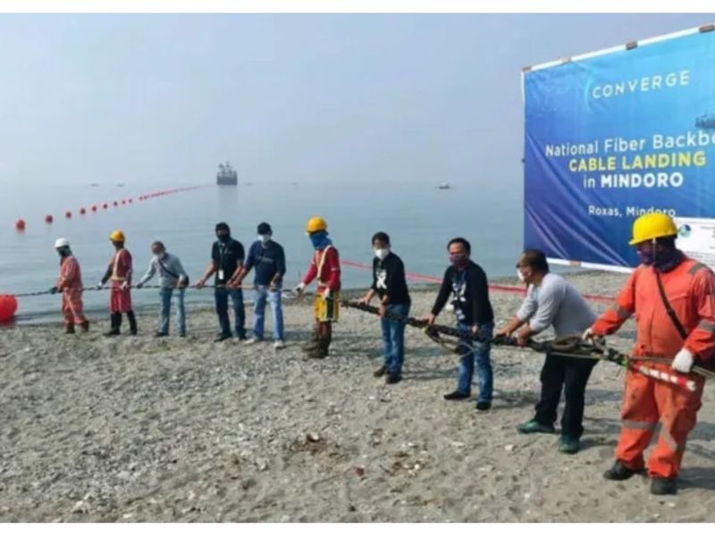 Philippine cable landing