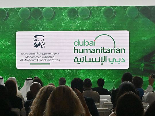 Logo of the renamed entity 'Dubai Humanitarian' revealed on April 22, 2024