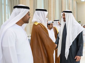 Watch: UAE President attends Al Nahyan weddings
