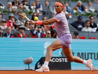 Nadal begins Madrid farewell with win over teen Blanch