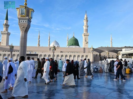 Prophet mosque saudi Arabia