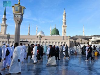 Nearly 6m perform prayers at Prophet’s Mosque in 1 week
