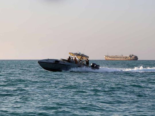 Yemeni coastguards