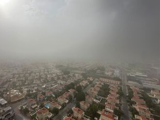 Rain, hail in Al Ain, UAE to get more rain on Thursday
