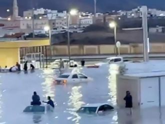 Watch: Saudi Arabia hit by heavy rains, flooding
