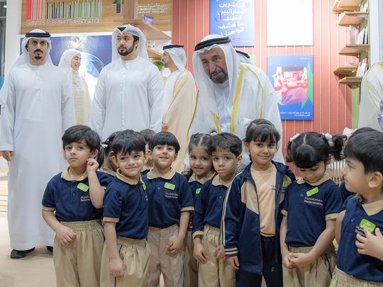 His Highness Sheikh Dr Sultan bin Mohammed Al Qasimi, Member of the Supreme Council and Ruler of Sharjah, inaugurated the 15th edition of SCRF