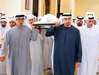 UAE President holds funeral prayer for Sheikh Tahnoun