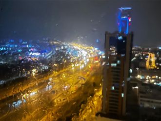 Watch: Heavy rain, thunder, lightning across the UAE