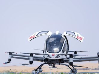 Watch: Middle East's first air taxi trials in Abu Dhabi