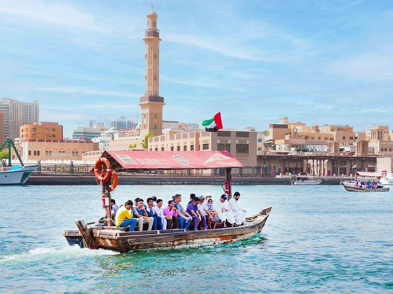 Passengers-using-a-wooden-abra-boat-to-cross-the-Creek-in-Dubai-pic-by-RTA-1715608628911