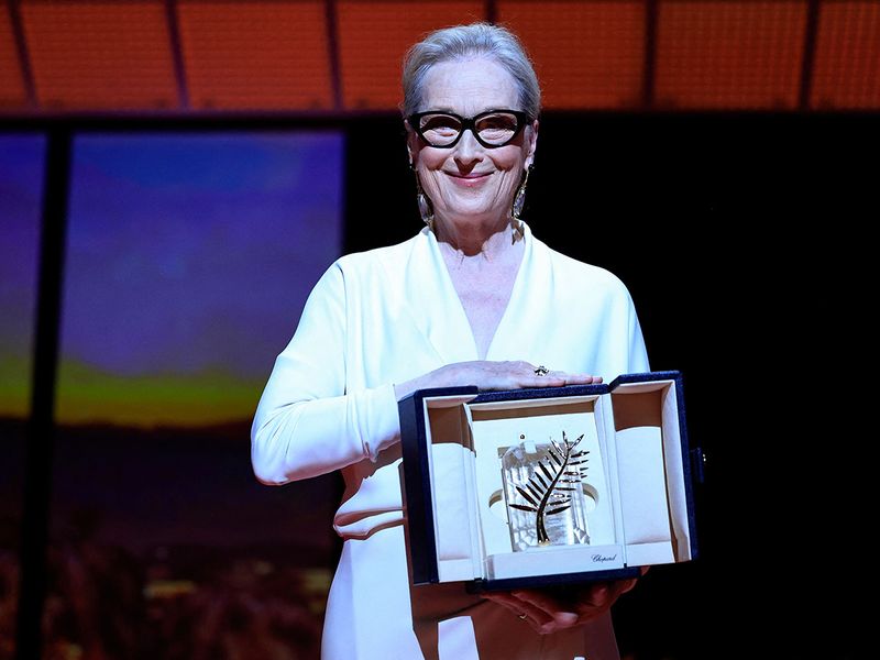 Meryl Streep gets the honorary Palme d'Or