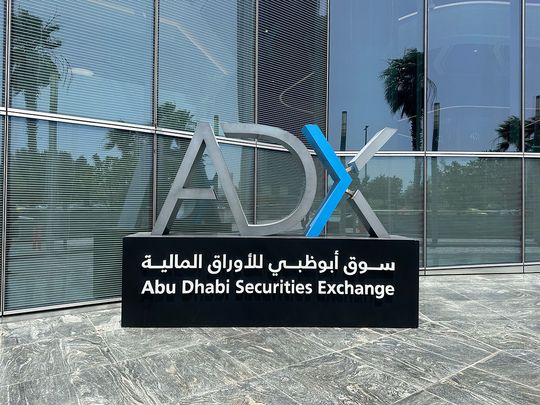 STOCK Abu Dhabi securities Exchange (ADX) 