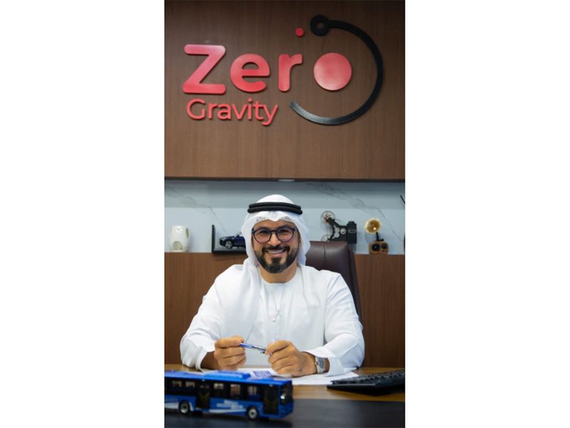 Tariq Al Hosani, CEO of Zero Gravity