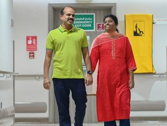 Expat donates kidney to wife with different blood group