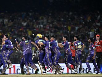 Kolkata thrash Hyderabad to win third IPL title