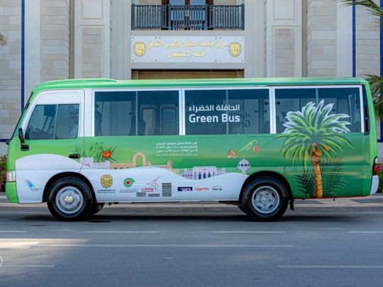 The Green Bus in Oman