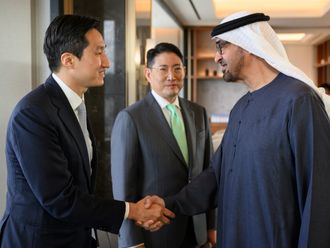 UAE President meets with Korean business leaders