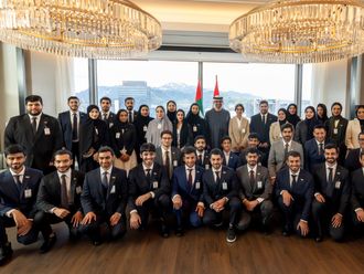 Watch: UAE President meets Emirati students in Korea