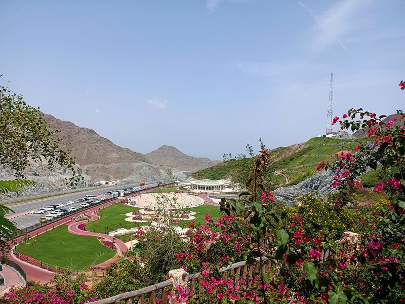 Hanging Gardens in Kalba, Sharjah