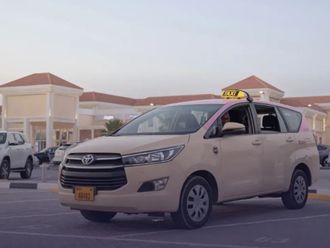 Pink taxi for women Dubai