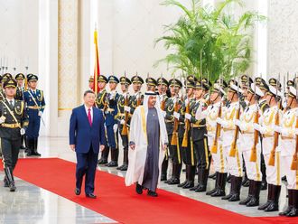 UAE, China stress need for peace in the region