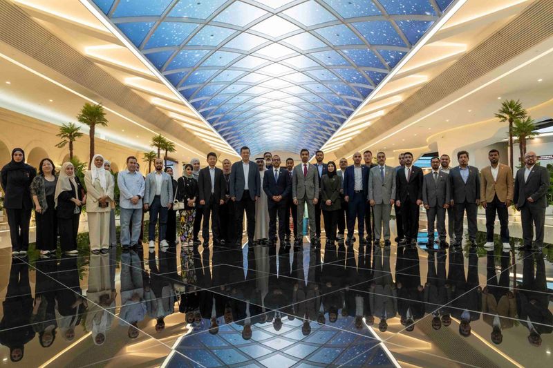 Sharjah delegation in China, led by Sheikh Fahim Al Qasimi, Chairman of the Department of Government Relations