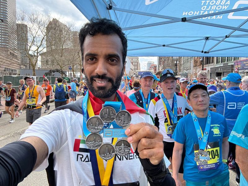 Emirati runner Abdulla Al Shehhi