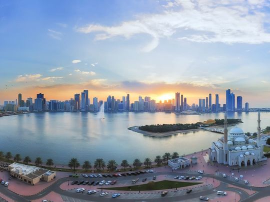 Stock-Sharjah-Skyline