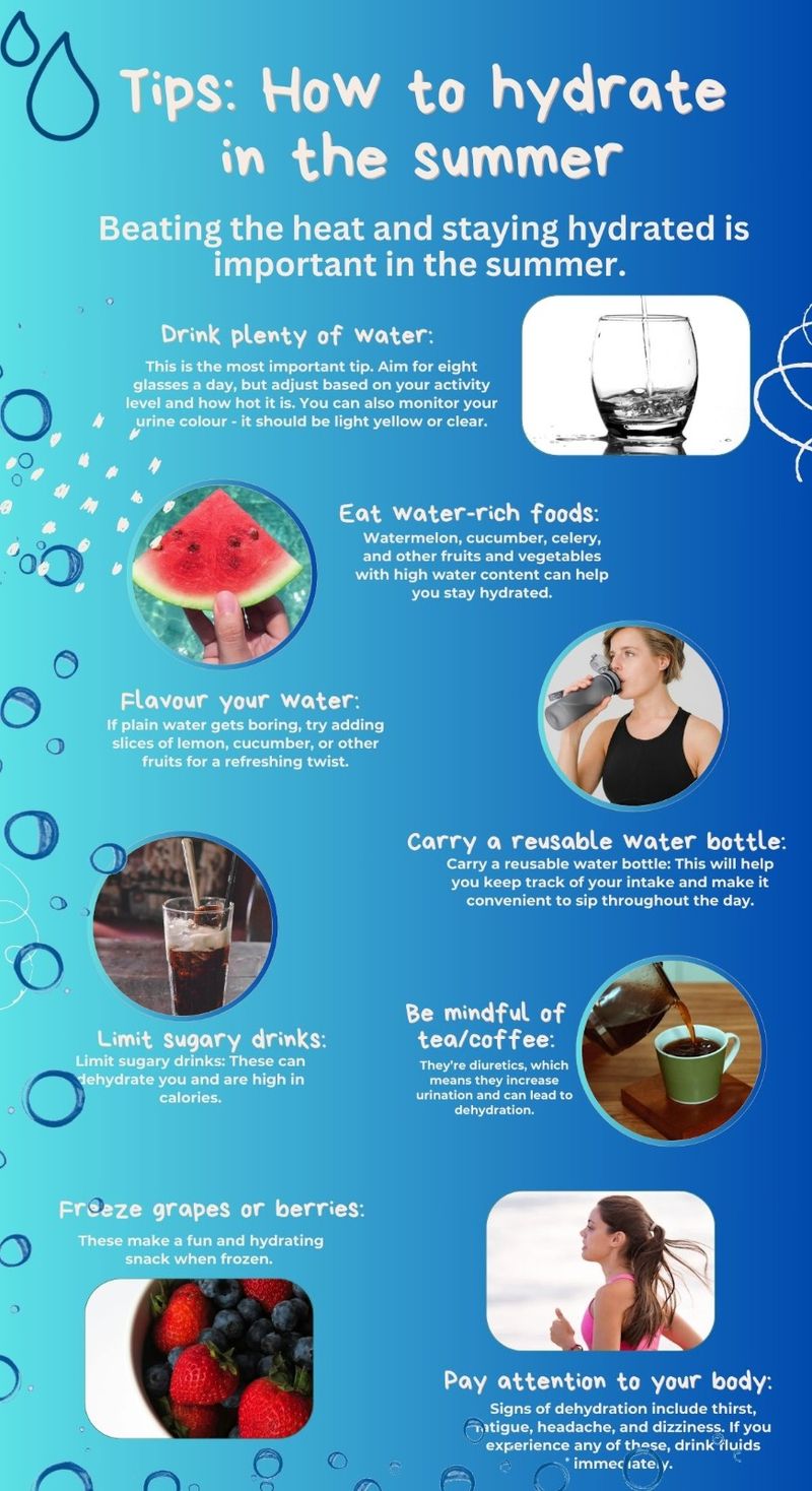 How to hydrate in summer