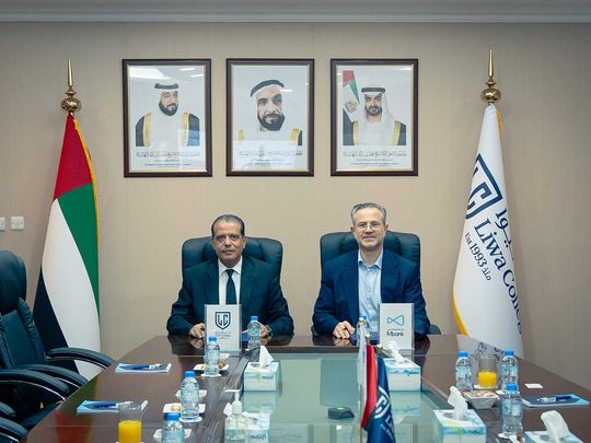 Mbank signs an MoU with Liwa College 