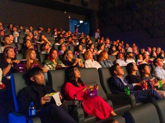 Audience at the premiere night of Exhuma 
