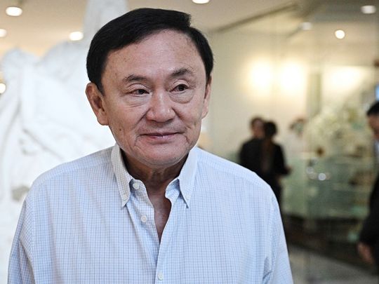 Thailand's former prime minister Thaksin Shinawatra 