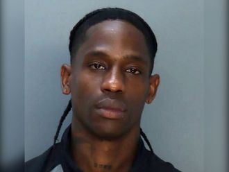 Musician Travis Scott held for disorderly intoxication