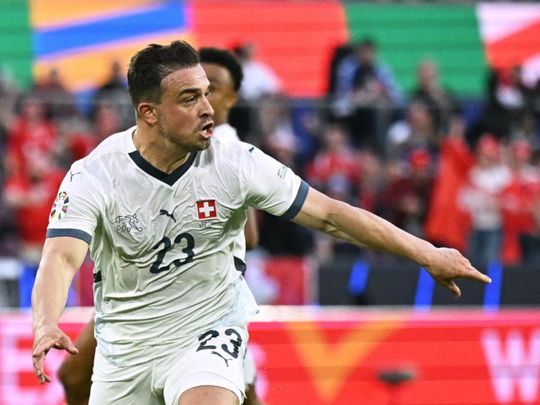 Xherdan Shaqiri strike continues long-range goal feast at Euro 2024 ...