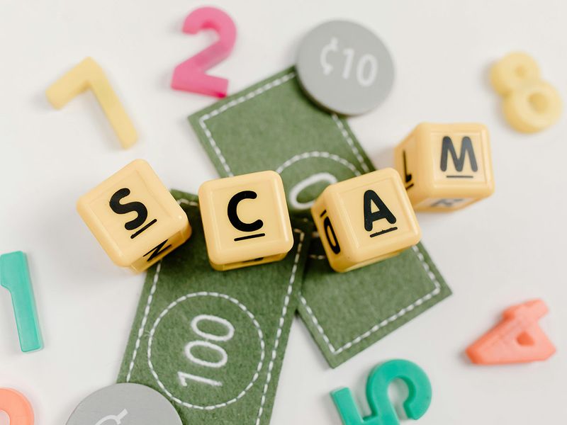 Scam image - pexels