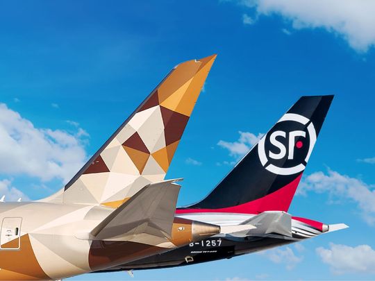 STOCK Etihad Airways SF Airlines