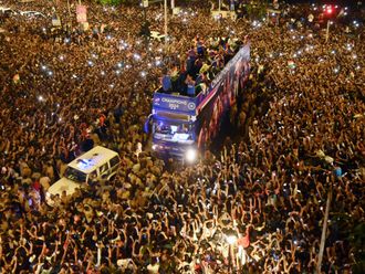Video: Fans injured during T20 World Cup victory parade